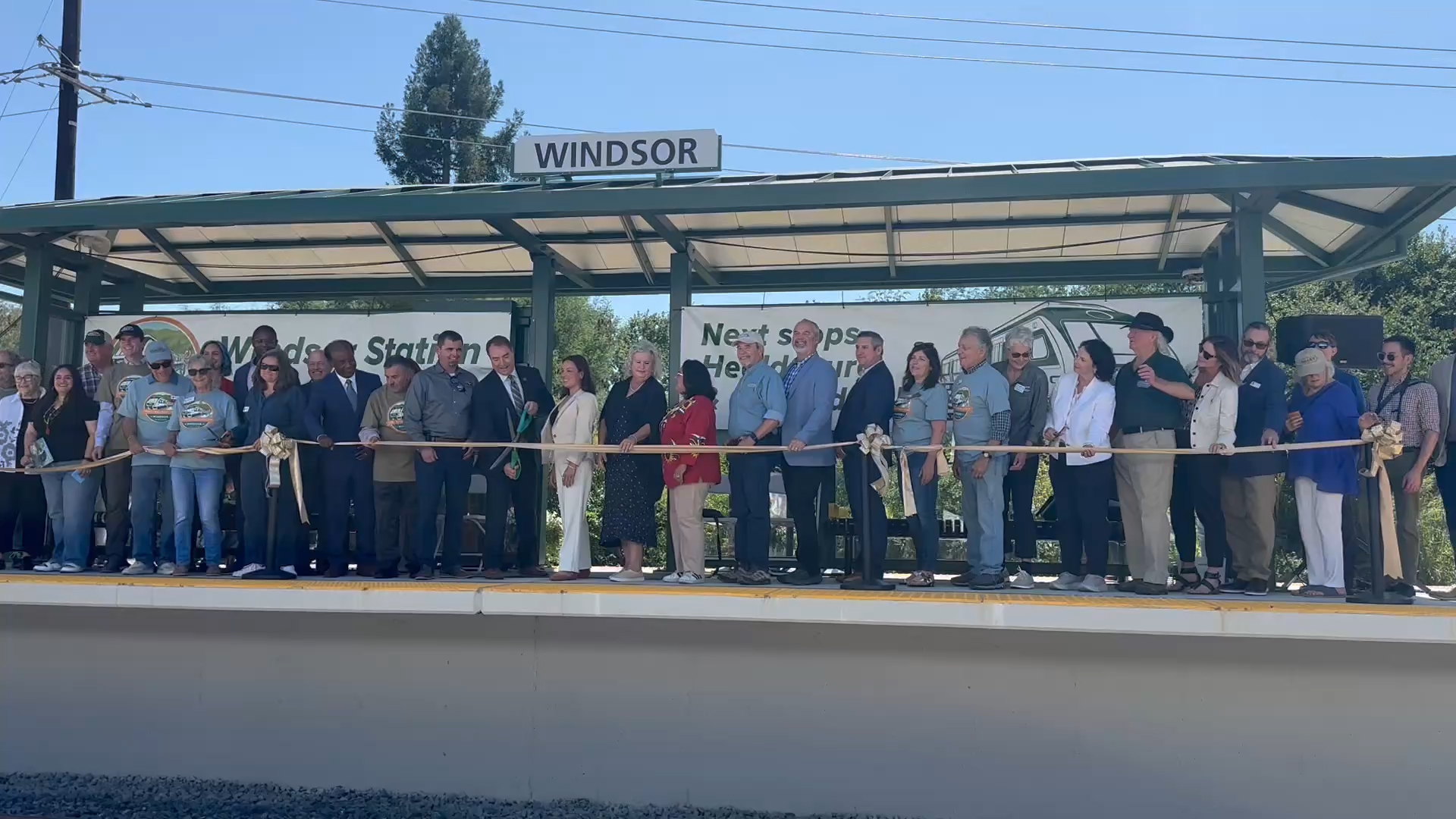 All Aboard! Windsor SMART Station Opens, Bringing Us Closer to Geyserville