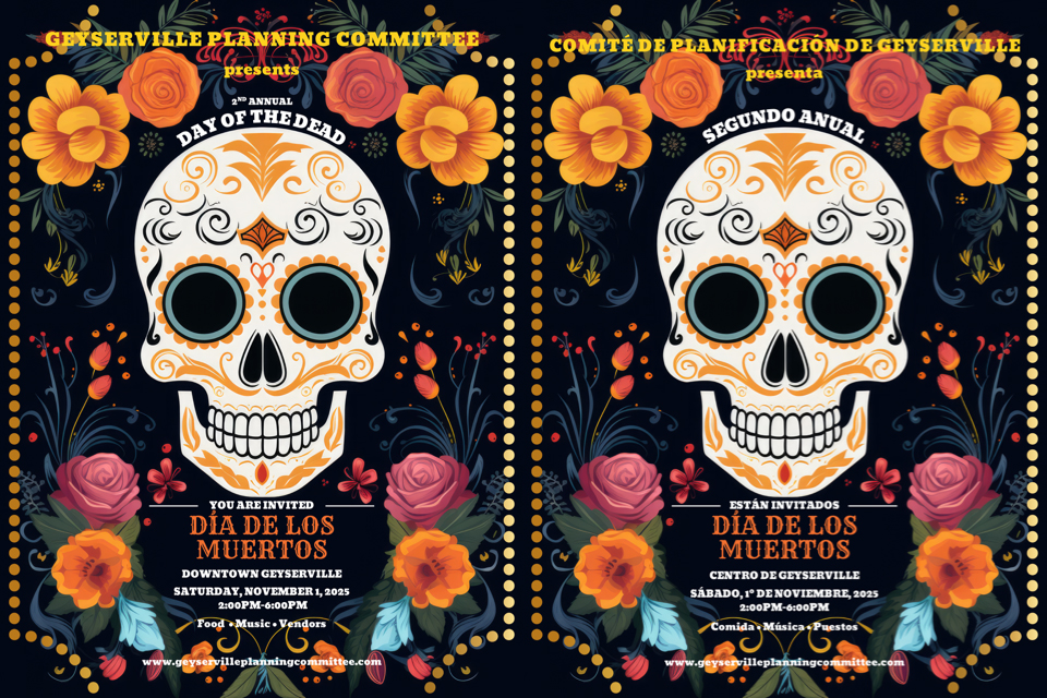 Geyserville's 2nd Annual Día de los Muertos Returns November 1st