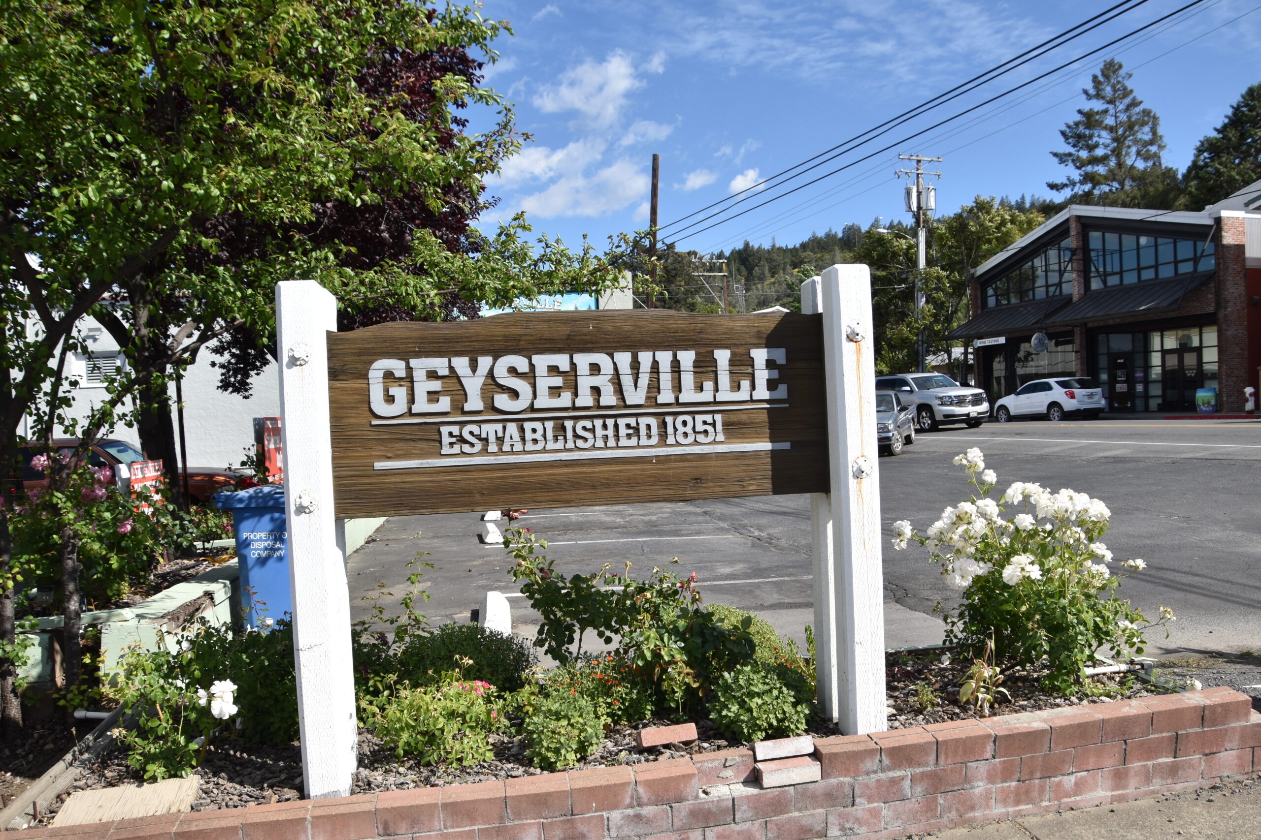 Geyserville Sign